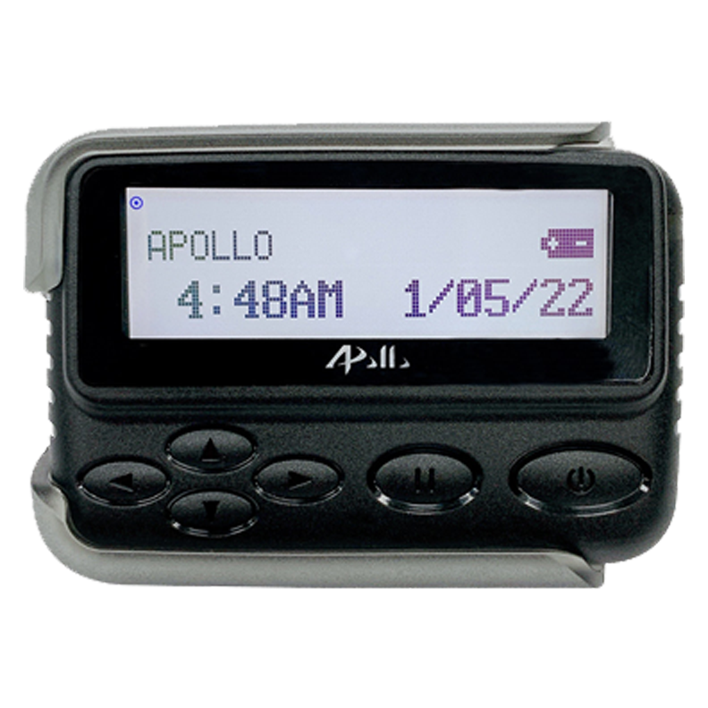 Apollo Pilot AP900 Alphanumeric Pager Caller ID 6 Key Navigation